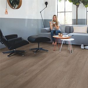 Плитка ПВХ Quick Step Livyn Pulse Click Plus PUCP PUCP40078   Дуб плетеный коричневый фото 5 | FLOORDEALER